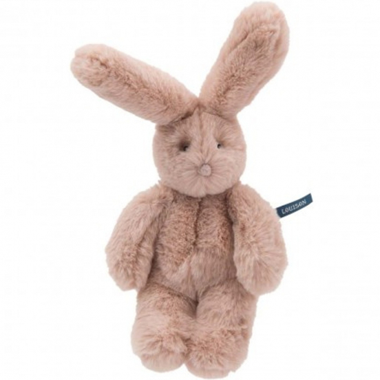 moulin roty knuffelkonijn arthur et louison - rose - 23 cm