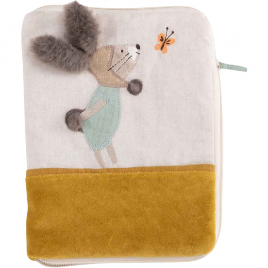 moulin roty protège carnet de santé trois petits lapins