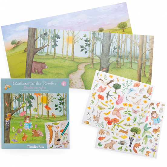 moulin roty transferstickers les rosalies