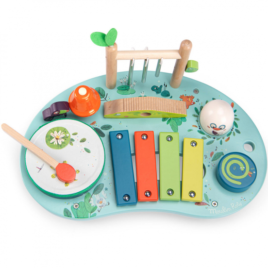 moulin roty activiteiten muziektafel dans la jungle