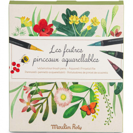 moulin roty aquarel stiften le jardin - 12st