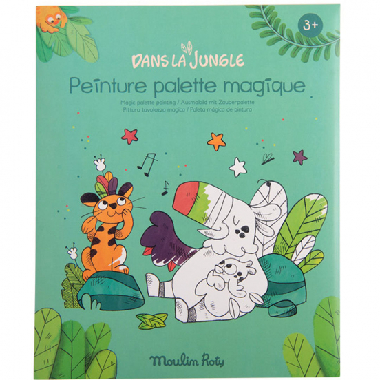 moulin roty kleurplaten schilderen dans la jungle