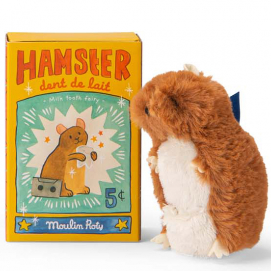 moulin roty tandendoosje hamster puce & pilou