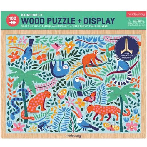 mudpuppy puzzel regenwoud - 100st