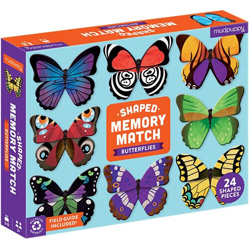 mudpuppy memorie vlinders