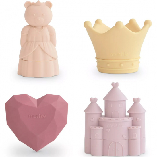 mushie badspeeltjes princess - 4st