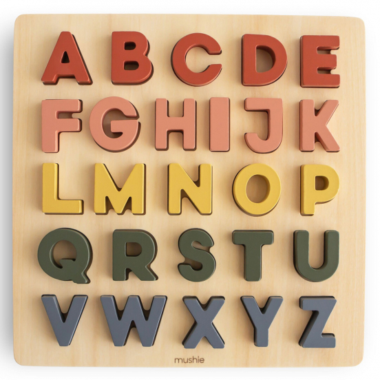 mushie puzzel - alfabet 