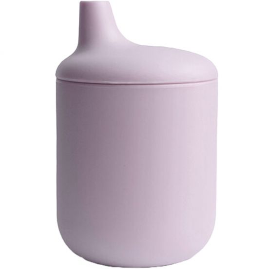 mushie siliconen tuitbeker soft lilac 