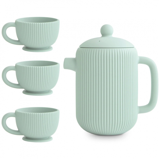 mushie theeservies cambridge blue - 5-delig