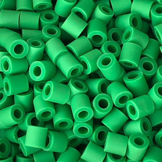 nabbi biobeads® strijkkralen grasgroen - 1000st