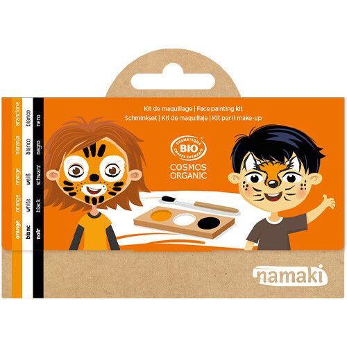 namaki set de maquillage 3 couleurs - tigre et renard