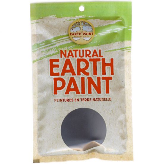 natural earth paint ecologische kinderverf - zwart