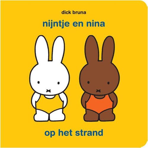 nijntje kartonboek nijntje en nina op het strand