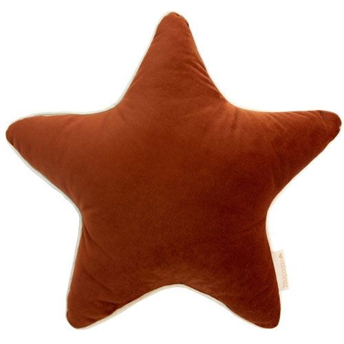 nobodinoz kussen aristote star - wild brown
