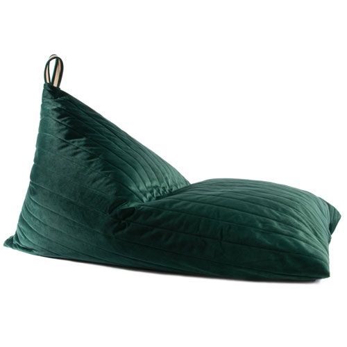 nobodinoz zitzak essaouira velvet - jungle green 115 cm