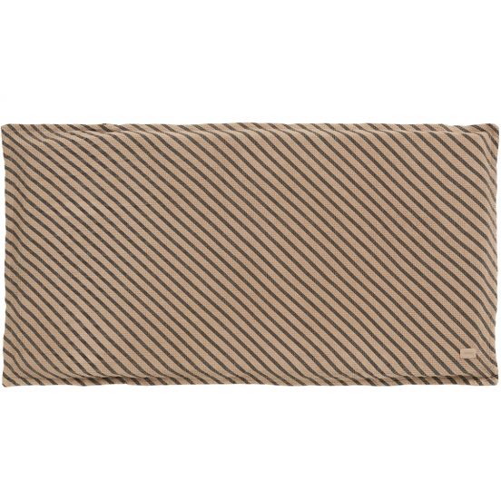 nobodinoz matras waffle - stripes sesame