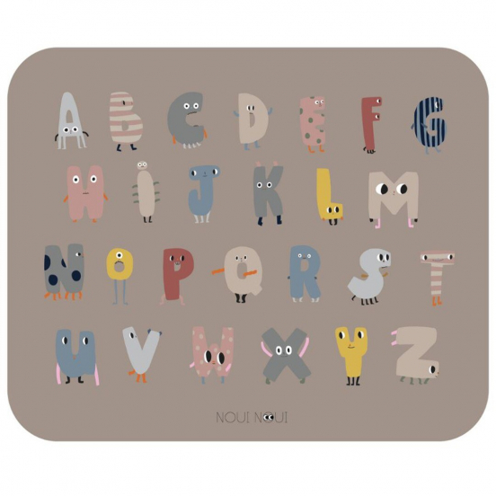 noui noui placemat ABC - 55 cm