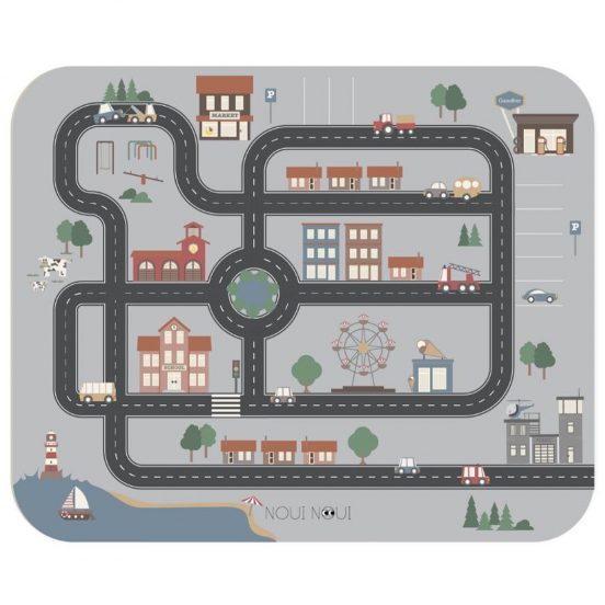 noui noui placemat little village - 55 cm