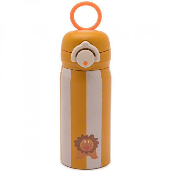 noui noui rvs thermosfles - lion - 350 ml