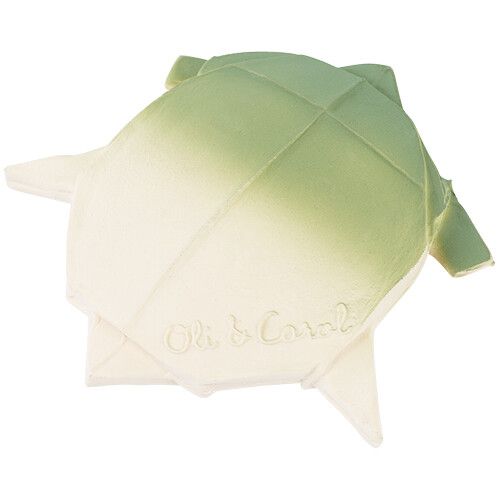 oli & carol bijt- & badspeelgoed origami schildpad