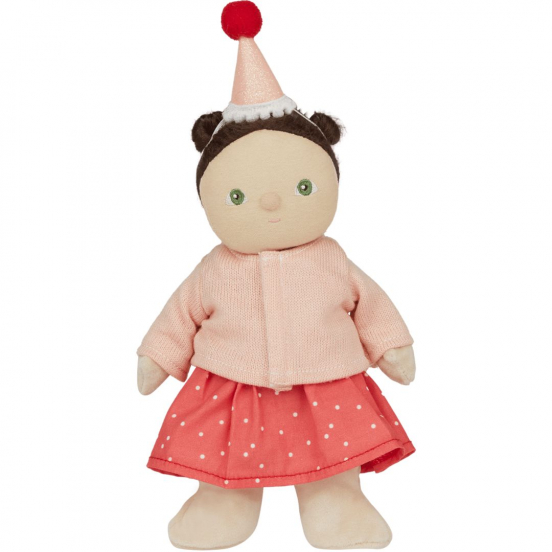 olli ella poupée de chiffon dinky dinkum - dress me - sophie - 22 cm