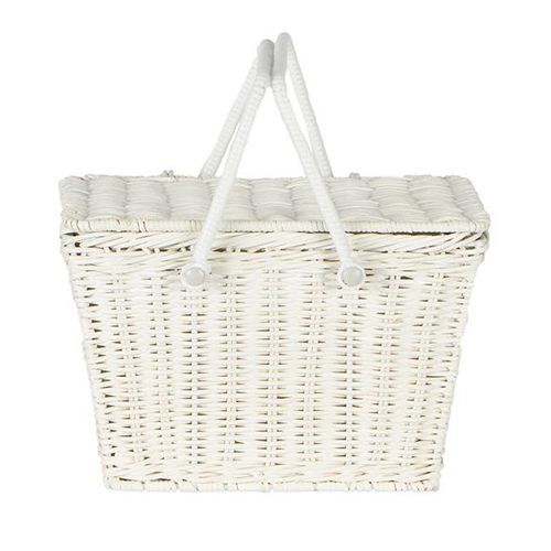 olli ella piki basket - wit