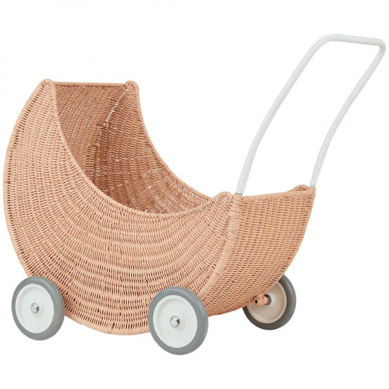 olli ella poppenwagen maan - seashell pink