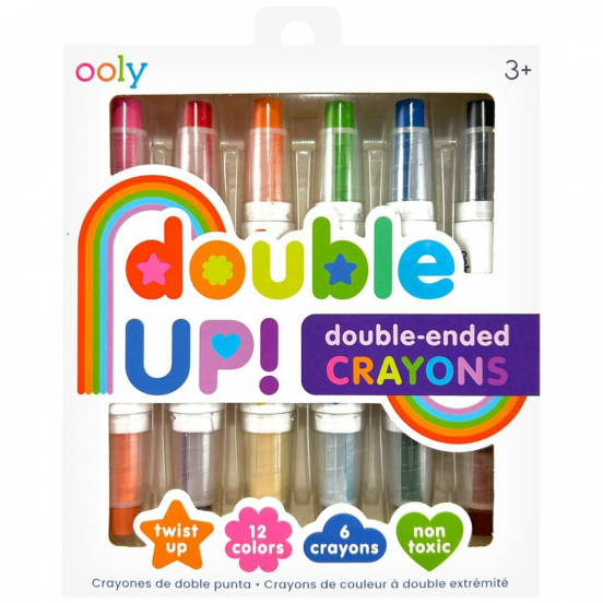ooly dubbelzijdige krijtjes double up - 6st