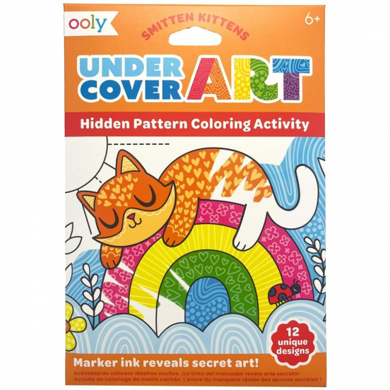 ooly kleurplaten undercover art smitten kittens - 12st