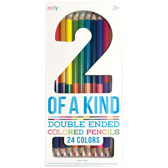 ooly kleurpotloden double-ended - 12st