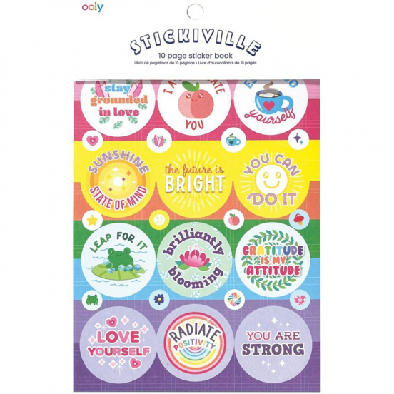 ooly stickerboek stickiville - great to motivate