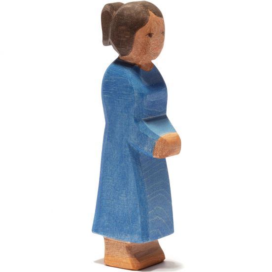 ostheimer moeder blauwe jurk - 15 cm