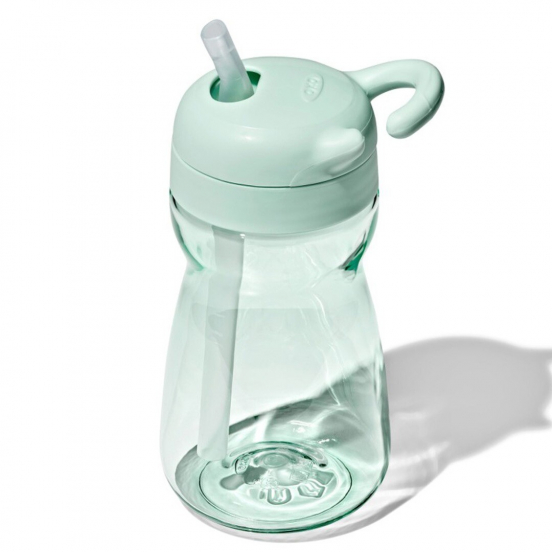 oxo tot drinkfles met rietje - opal - 350 ml 