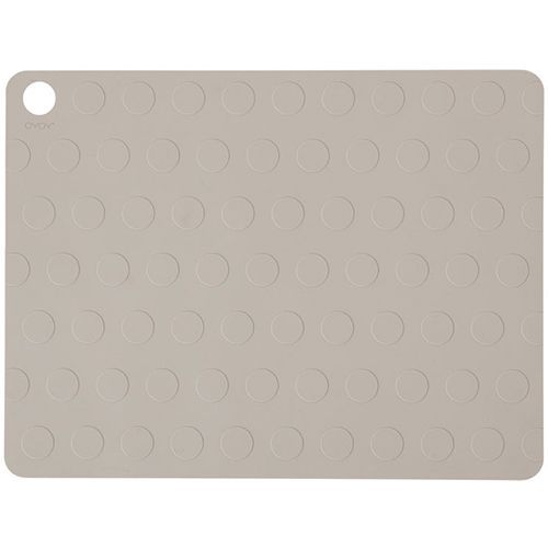 oyoy placemat dotto - clay - 2st