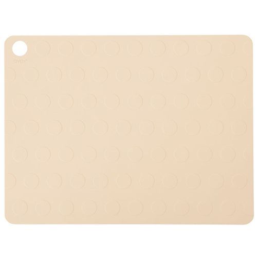 oyoy placemat dotto - vanilla - 2st