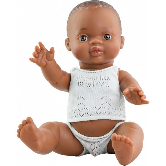paola reina babypop gordi jongen met ondergoed - bonifacio - 34 cm