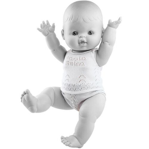 paola reina ondergoed voor babypop gordi - grijs - 34 cm 