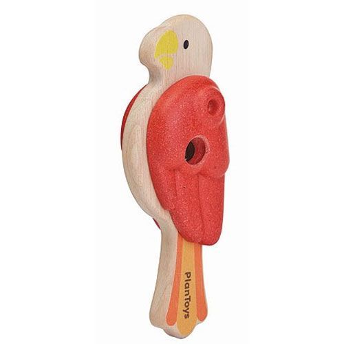 plan toys slaginstrument papegaai