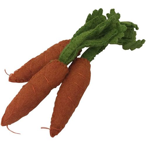 papoose toys wortelen - 3st