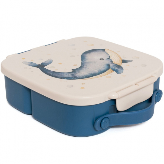 petit monkey bento broodtrommel - whale