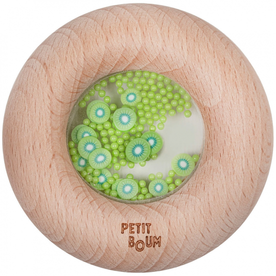 petit boum bijtring en rammelaar donut - kiwi's