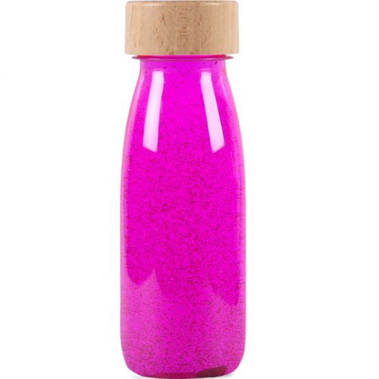 petit boum sensorische fles float - pink fluo
