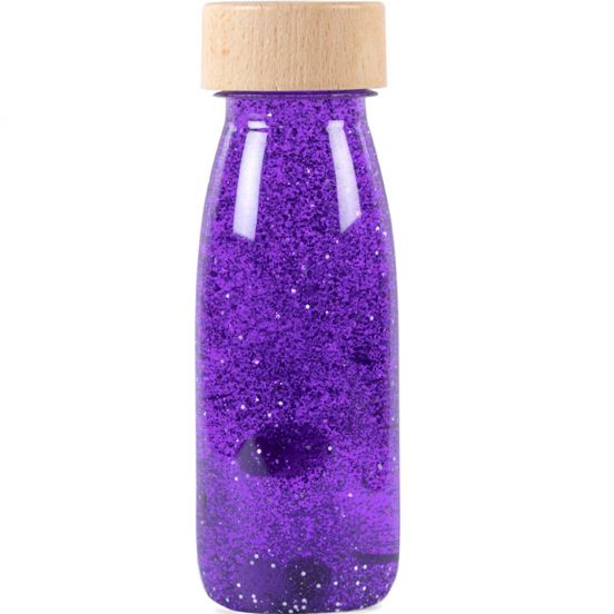 petit boum sensorische fles float - purple