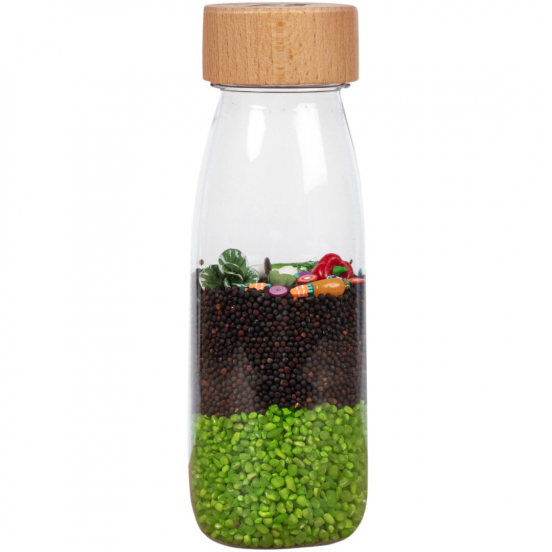 petit boum sensorische fles learn - veggies