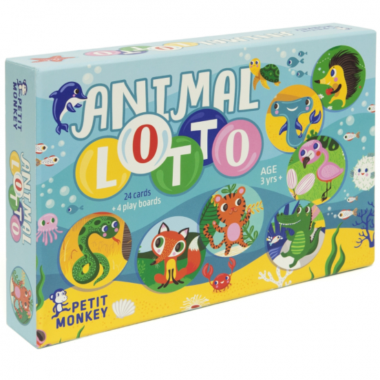 petit monkey bingo animal lotto