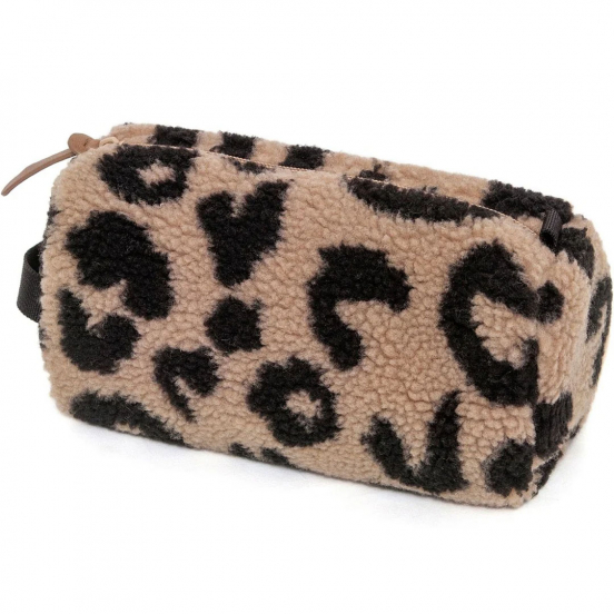petit monkey schooletui teddy leopard