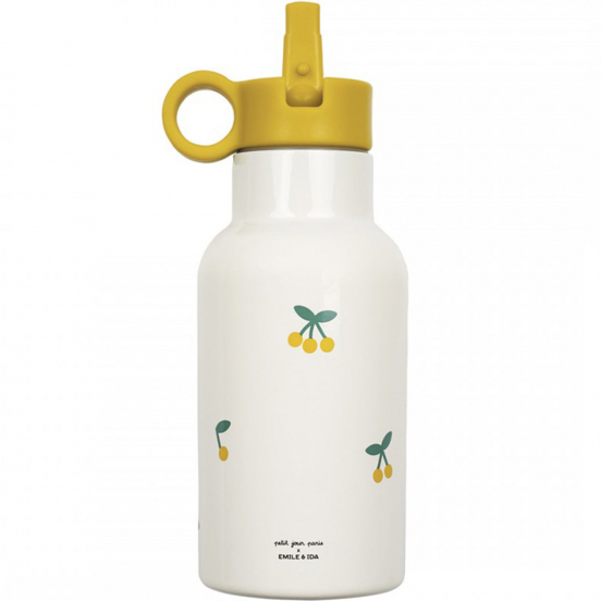petit jour rvs drinkfles émile & ida - kersen - 350 ml