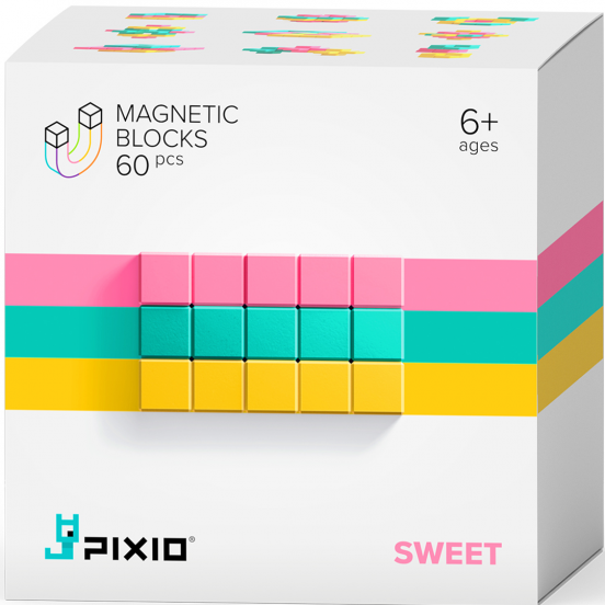 pixio magnetische blokjes abstract sweet - 60st