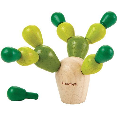 plan toys balanceerspel cactus mini