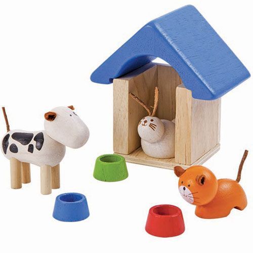 plan toys houten huisdieren